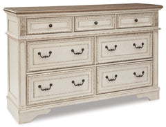 Realyn Full Panel Bed with Dresser - furniture place usa