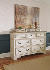 Realyn Twin Panel Bed with Dresser - furniture place usa