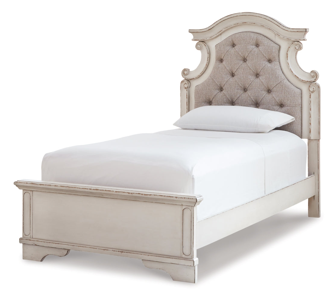Realyn Twin Panel Bed with Dresser - furniture place usa