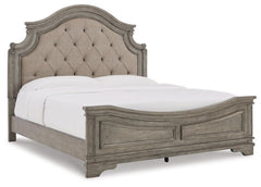 Lodenbay California King Panel Bed with Mirrored Dresser, Chest and 2 Nightstands - furniture place usa