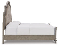 Lodenbay California King Panel Bed with Mirrored Dresser, Chest and 2 Nightstands - furniture place usa