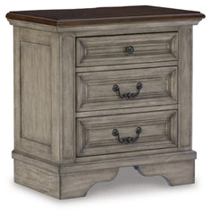 Lodenbay California King Panel Bed with Mirrored Dresser, Chest and Nightstand - furniture place usa