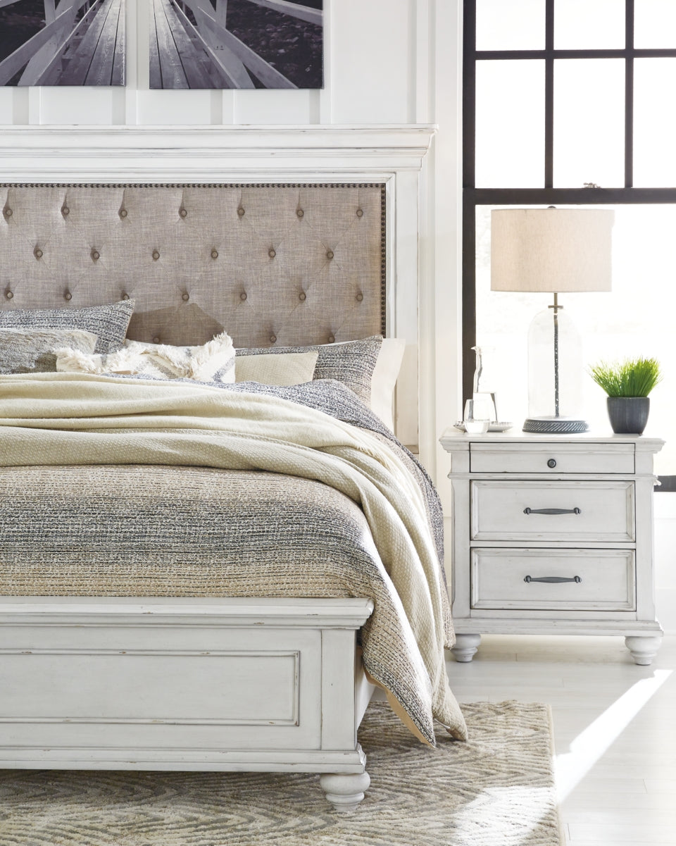 Kanwyn Queen Panel Bed - furniture place usa