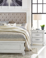 Kanwyn Queen Panel Bed - furniture place usa