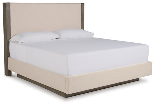 Anibecca California King Upholstered Bed - furniture place usa