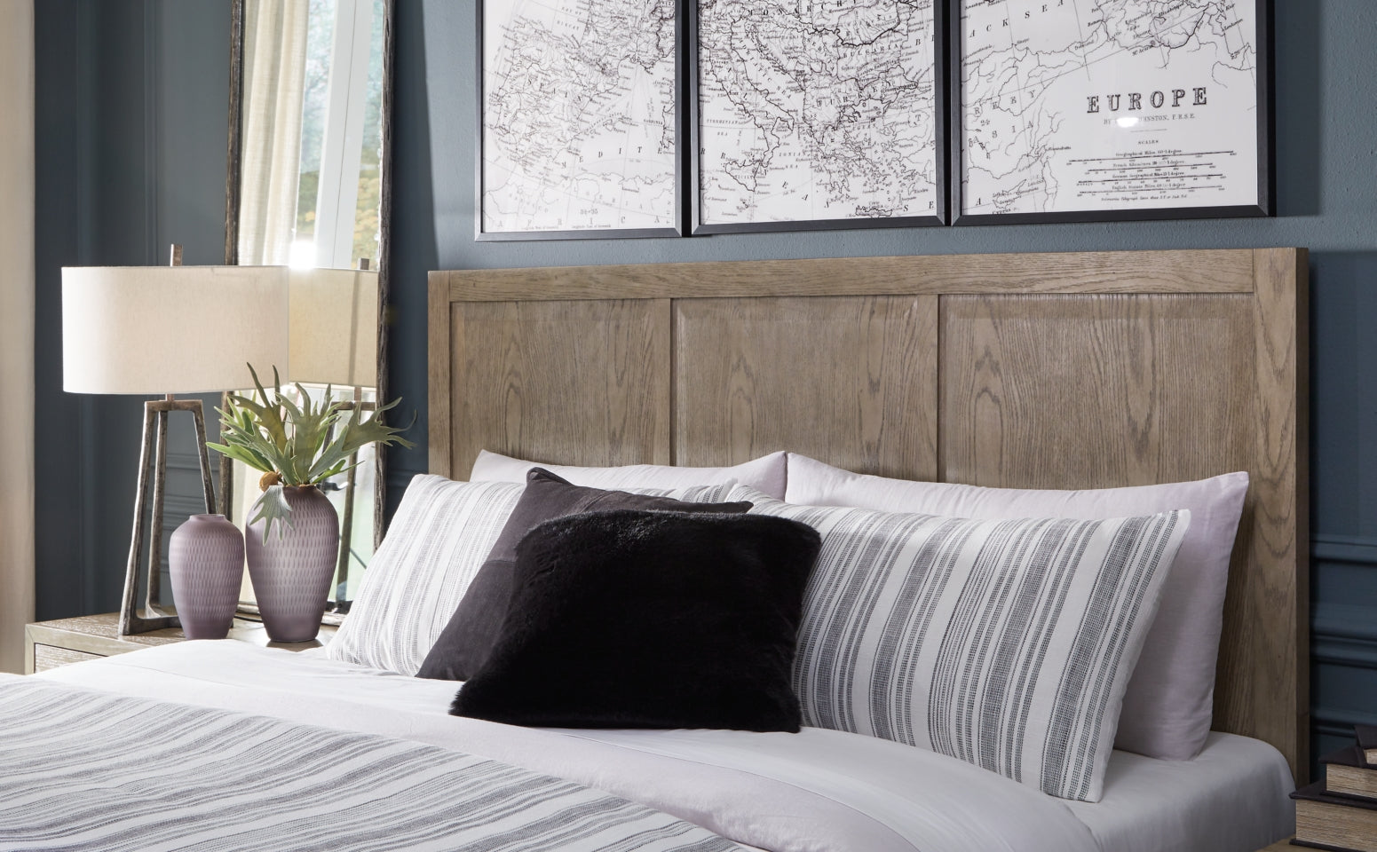 Chrestner California King Panel Bed - furniture place usa