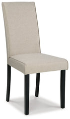 Kimonte Dining Table and 4 Chairs - PKG013925