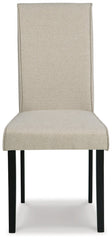 Kimonte Dining Table and 4 Chairs - PKG013925