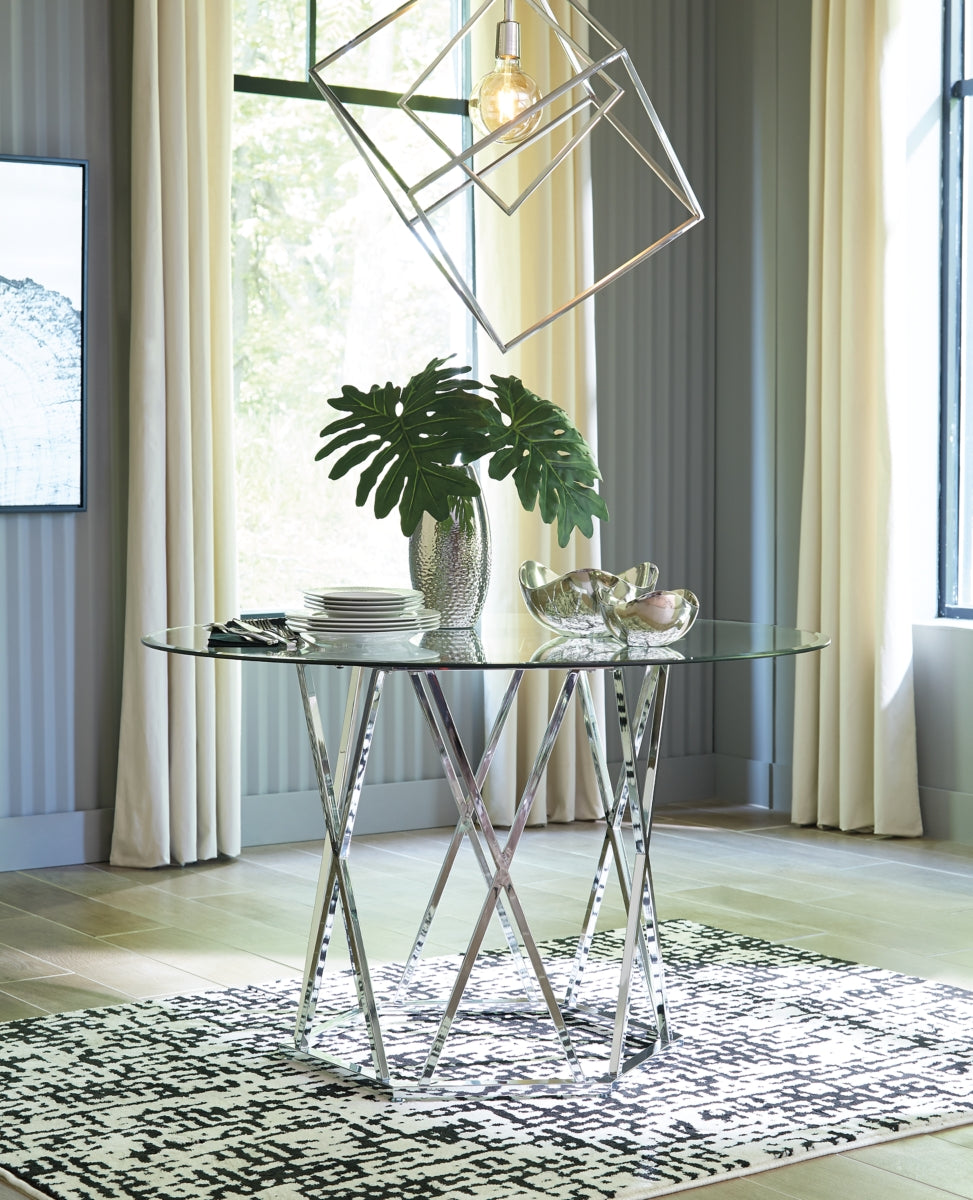 Madanere Dining Table and 4 Chairs - furniture place usa