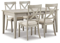Parellen Dining Table and 4 Chairs - PKG013254 - furniture place usa