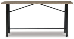 Lesterton Long Counter Table - furniture place usa