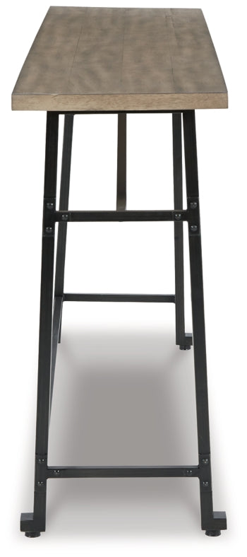 Lesterton Long Counter Table - furniture place usa