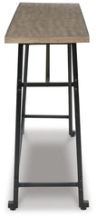 Lesterton Long Counter Table - furniture place usa