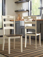 Woodanville 2-Piece Dining Room Chair - furniture place usa