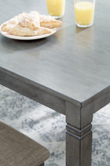 Jayemyer Dining Table and Chairs (Set of 7) - furniture place usa