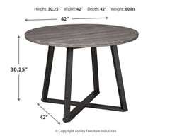 Centiar Dining Table and 2 Chairs - furniture place usa
