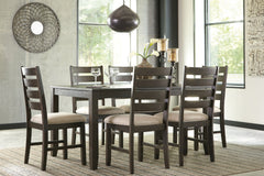 Rokane Dining Table and Chairs (Set of 7) - furniture place usa