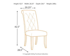 Tripton 2-Piece Dining Room Chair - furniture place usa