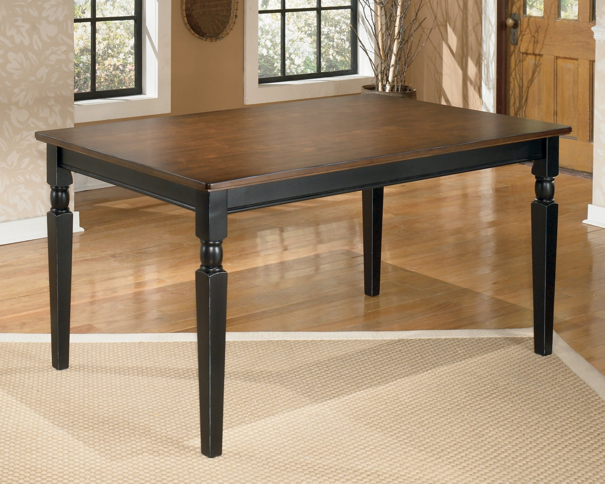 Owingsville Dining Table and 6 Chairs - furniture place usa