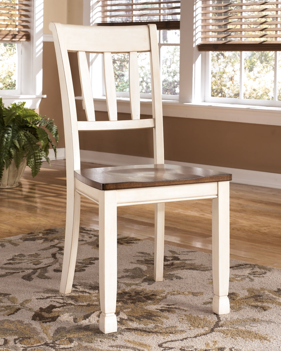 Whitesburg Dining Table and 4 Chairs with Storage - furniture place usa