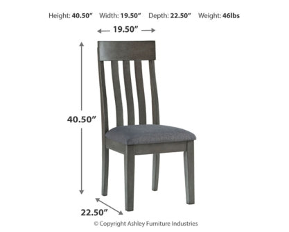 Hallanden 2-Piece Dining Room Chair - furniture place usa