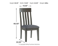 Hallanden 2-Piece Dining Room Chair - furniture place usa