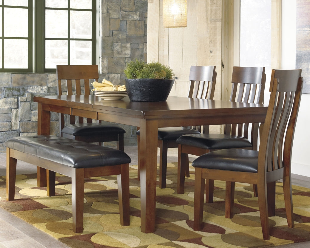 Ralene Dining Table and 8 Chairs with Storage - furniture place usa