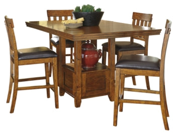 Ralene Counter Height Dining Extension Table - furniture place usa