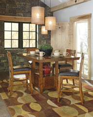 Ralene Counter Height Dining Extension Table - furniture place usa
