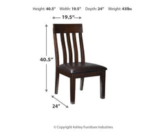 Haddigan Dining Table and 6 Chairs with Storage - furniture place usa