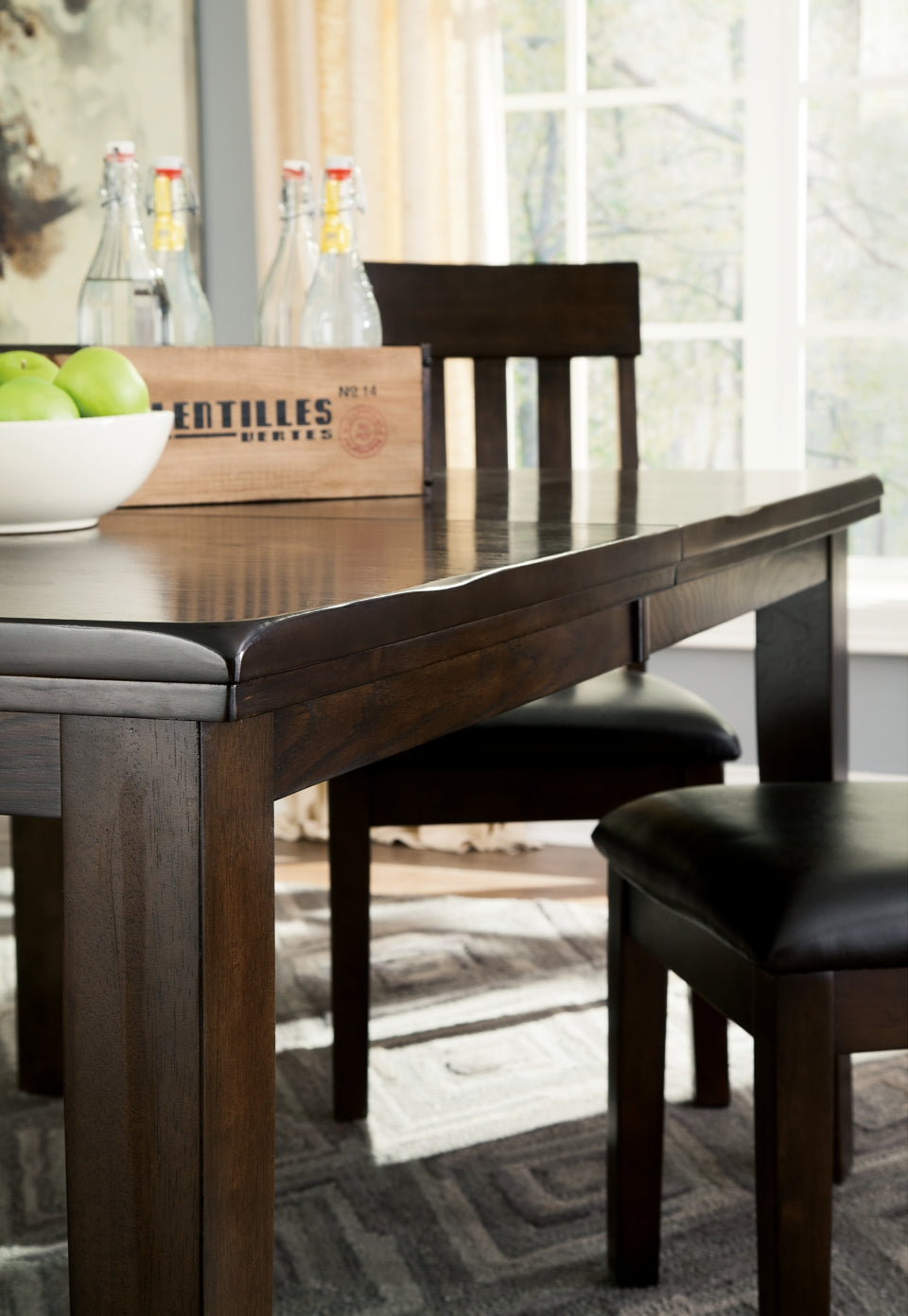 Haddigan Dining Table and 4 Chairs - furniture place usa