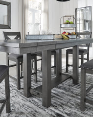 Myshanna Dining Table and 4 Chairs - PKG011220 - furniture place usa