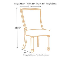 Bolanburg Dining Table and 6 Chairs - PKG000171 - furniture place usa