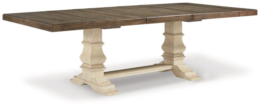 Bolanburg Dining Table and 8 Chairs with Storage - furniture place usa