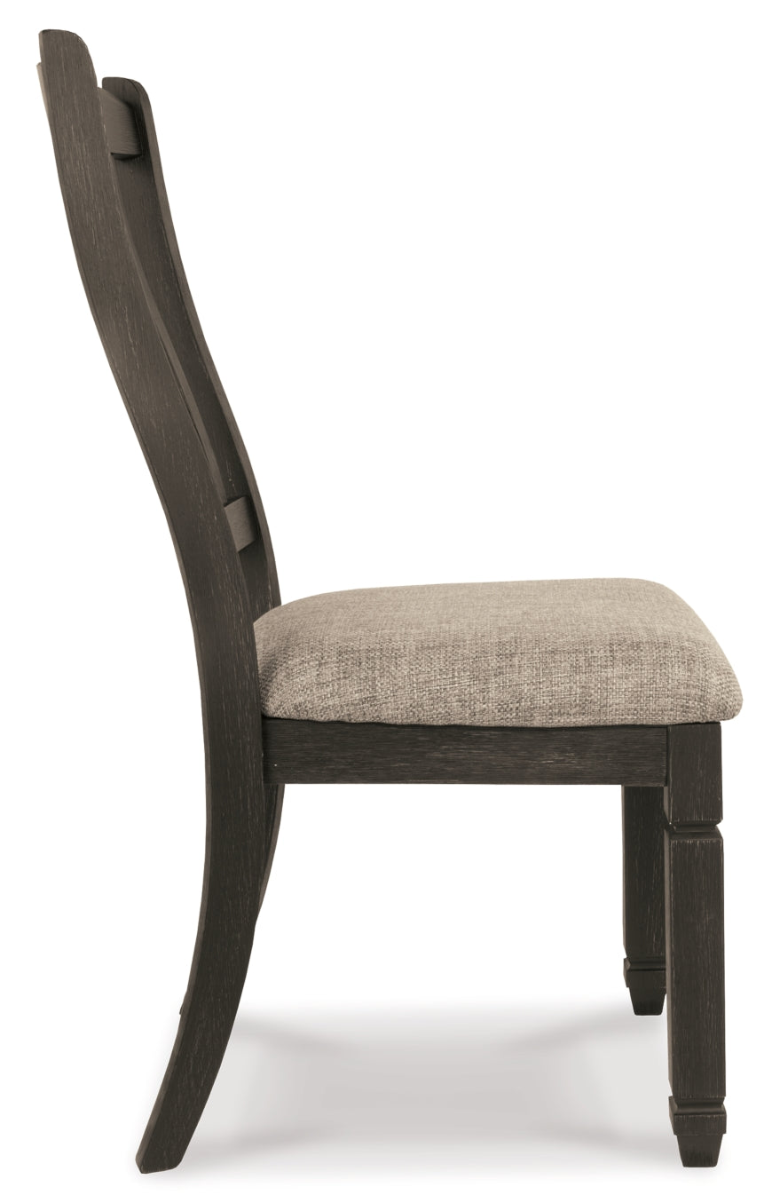 Tyler Creek Dining Table and 4 Chairs and Bench - PKG000400 - furniture place usa