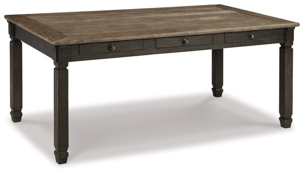 Tyler Creek Dining Table and 6 Chairs - PKG002214 - furniture place usa