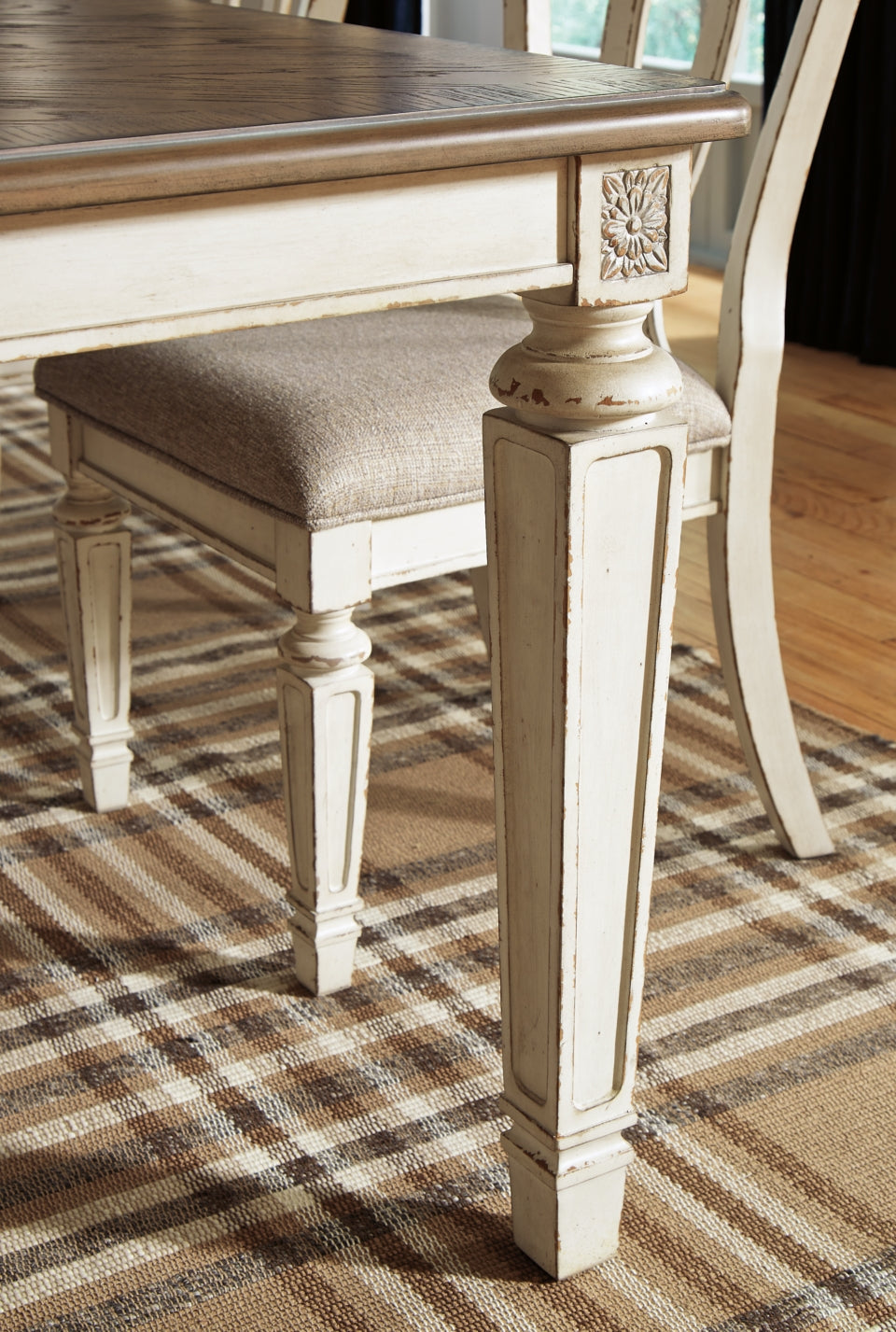 Realyn Dining Table and 8 Chairs - PKG002230 - furniture place usa
