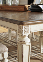 Realyn Dining Table and 8 Chairs - PKG002227 - furniture place usa