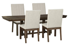 Dellbeck Dining Table and 4 Chairs - furniture place usa