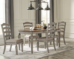Lodenbay Dining Table and 4 Chairs - furniture place usa