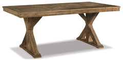 Grindleburg Dining Table and 6 Chairs with Storage - furniture place usa