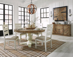 Grindleburg Dining Table and 4 Chairs with Storage - furniture place usa