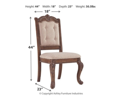 Charmond Dining Table and 4 Chairs - furniture place usa