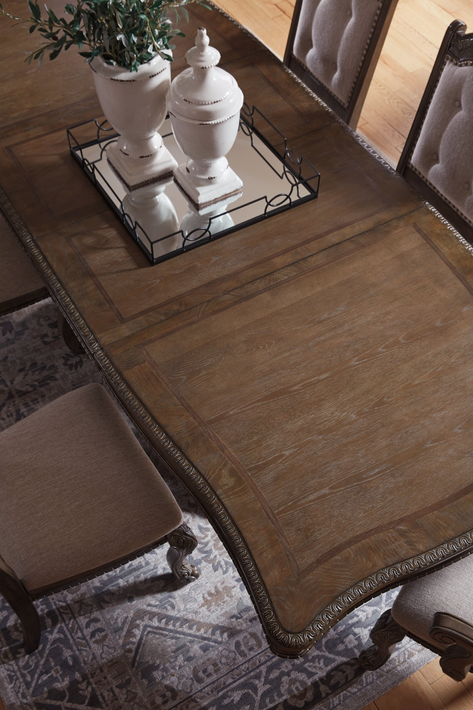Charmond Dining Table and 6 Chairs with Storage - PKG002290 - furniture place usa