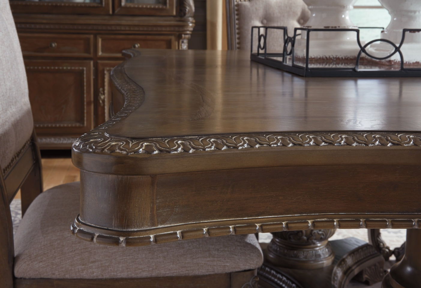 Charmond Dining Table and 6 Chairs with Storage - PKG002290 - furniture place usa