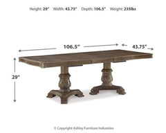 Charmond Dining Table and 6 Chairs with Storage - PKG002290 - furniture place usa