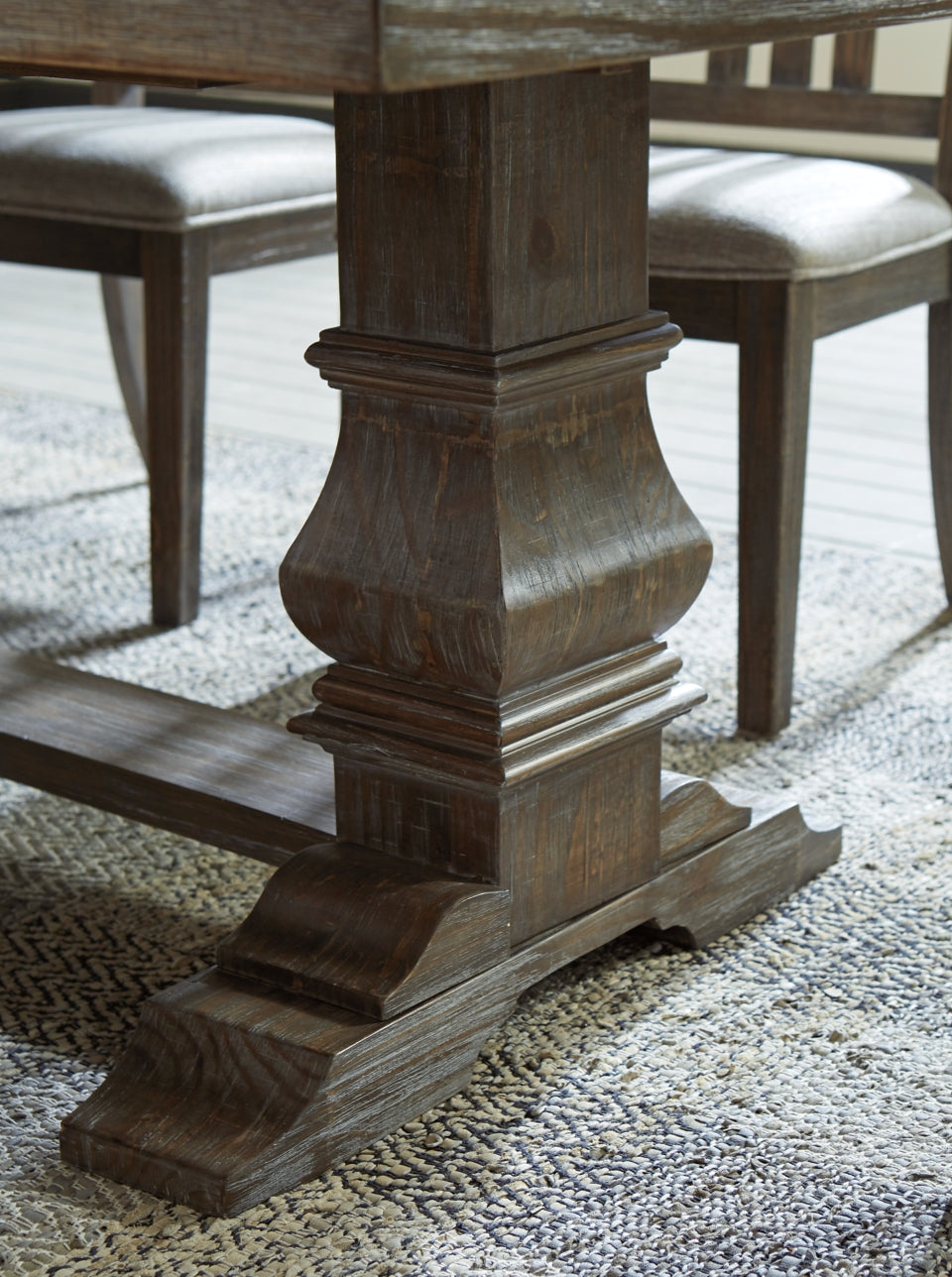 Wyndahl Dining Table and 6 Chairs - PKG002295 - furniture place usa