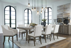 Anibecca Dining Table and 8 Chairs with Storage - PKG013361 - furniture place usa