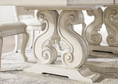 Arlendyne Dining Table and 6 Chairs - furniture place usa