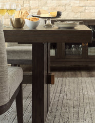 Burkhaus Dining Table and 8 Chairs with Storage - PKG013374 - furniture place usa